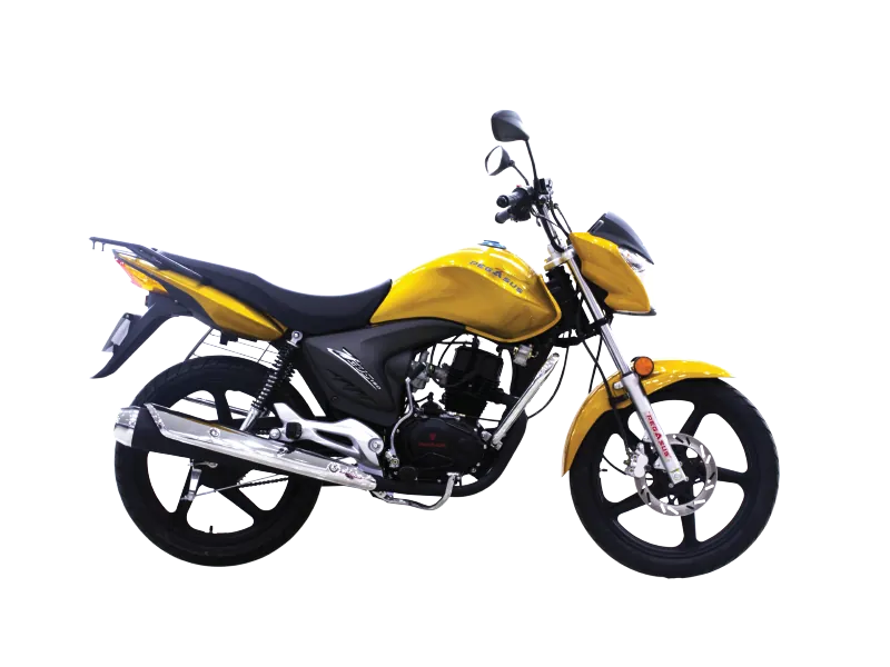 Pegasus Zeus 150, front three quarter view, Yellow