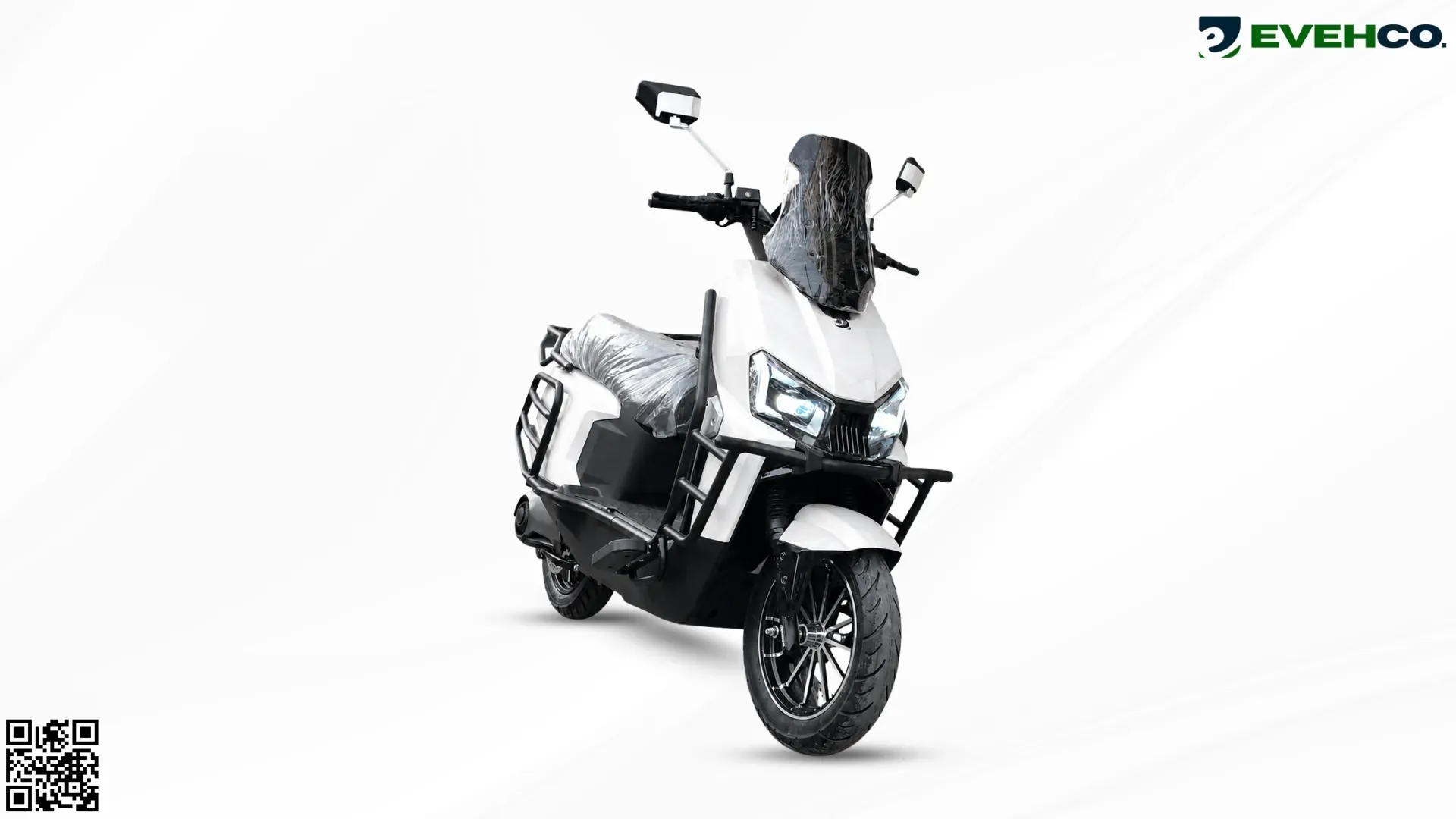 EVEHCO AS-15, front three quarter view, White