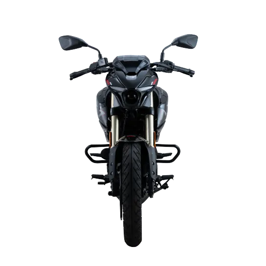 Bajaj Pulsar N160 DC ABS, front three-quarter view