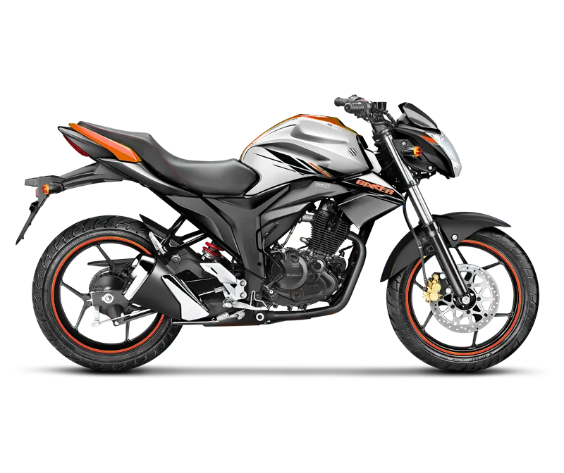 Suzuki Gixxer Monotone, front three-quarter view