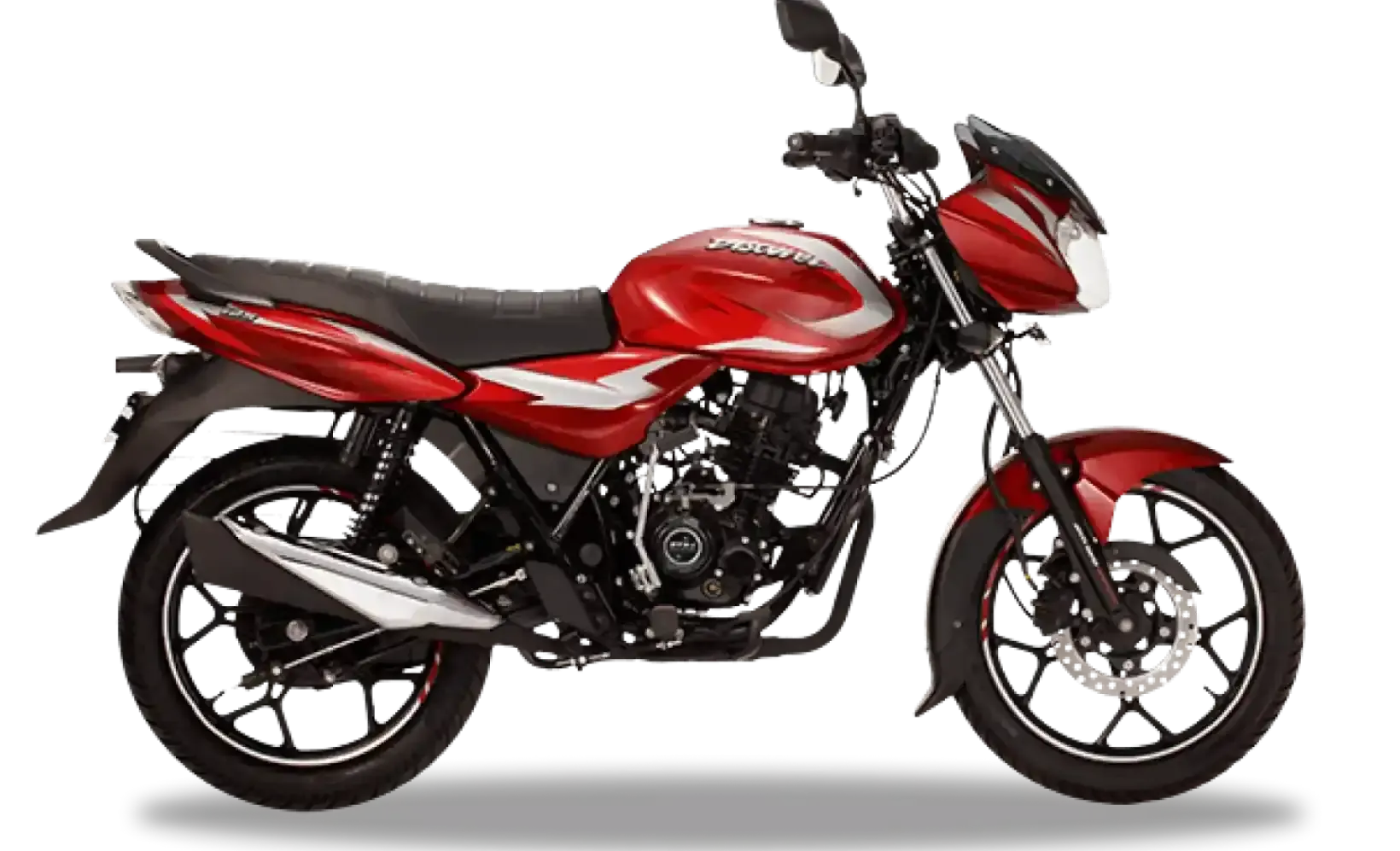 Bajaj Discover 125 Disc, front three-quarter view