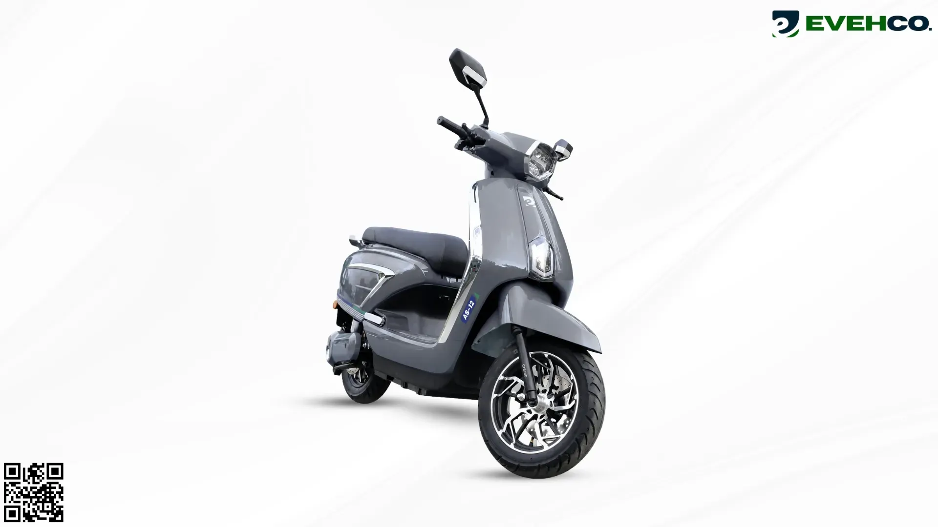 EVEHCO AS-12, front three quarter view, Gray
