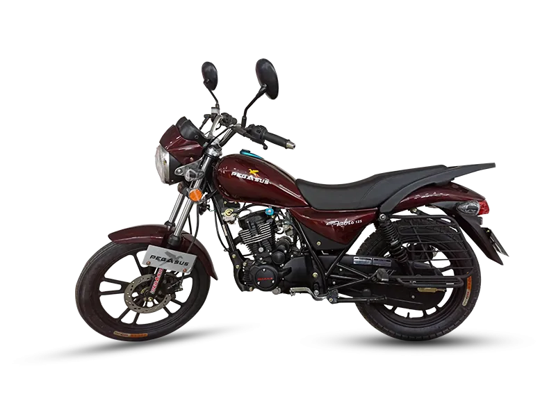 Pegasus Fabio 125, front three-quarter view