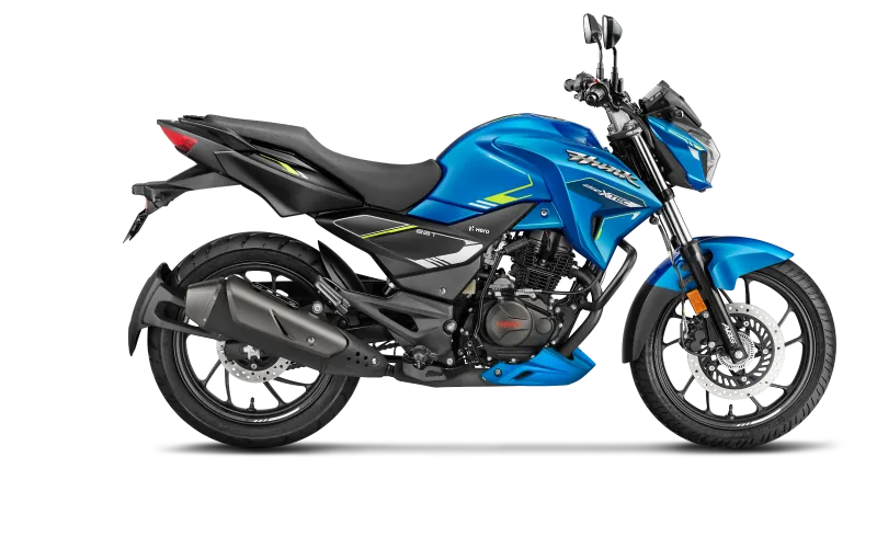 Hero Hunk 150 XTEC, front three-quarter view