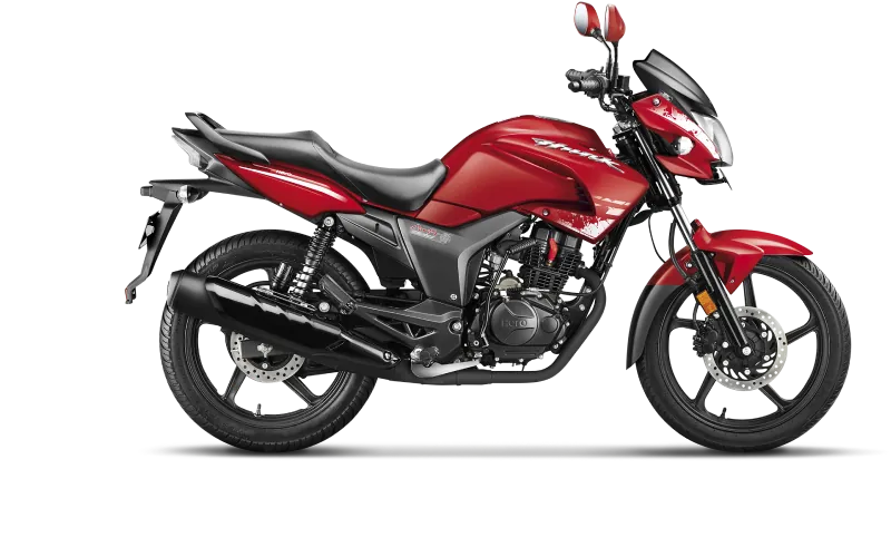 Hero Hunk 150, front three-quarter view