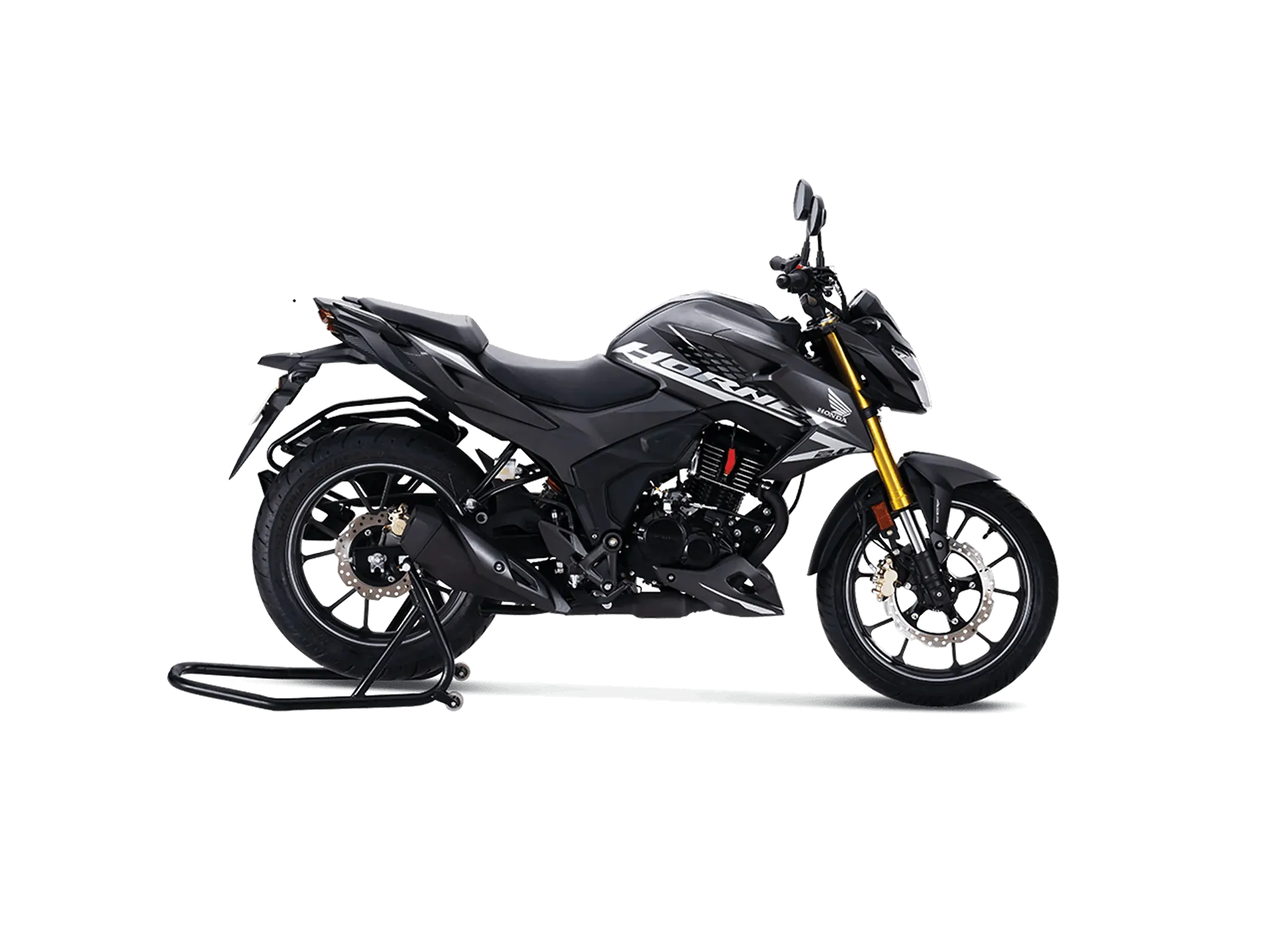 Honda Hornet 2.0, front three quarter view, Matte Axis Grey Metallic