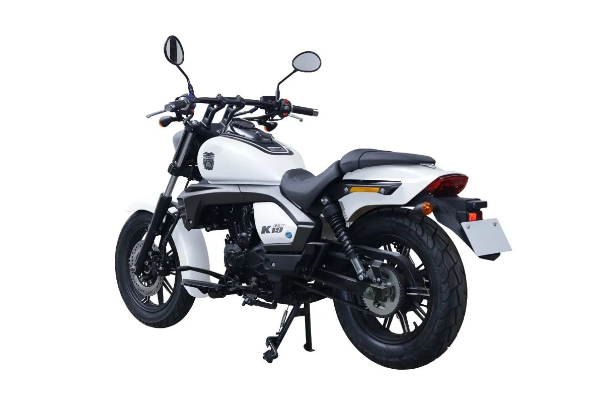 Lifan K19, other rear34 left view, White