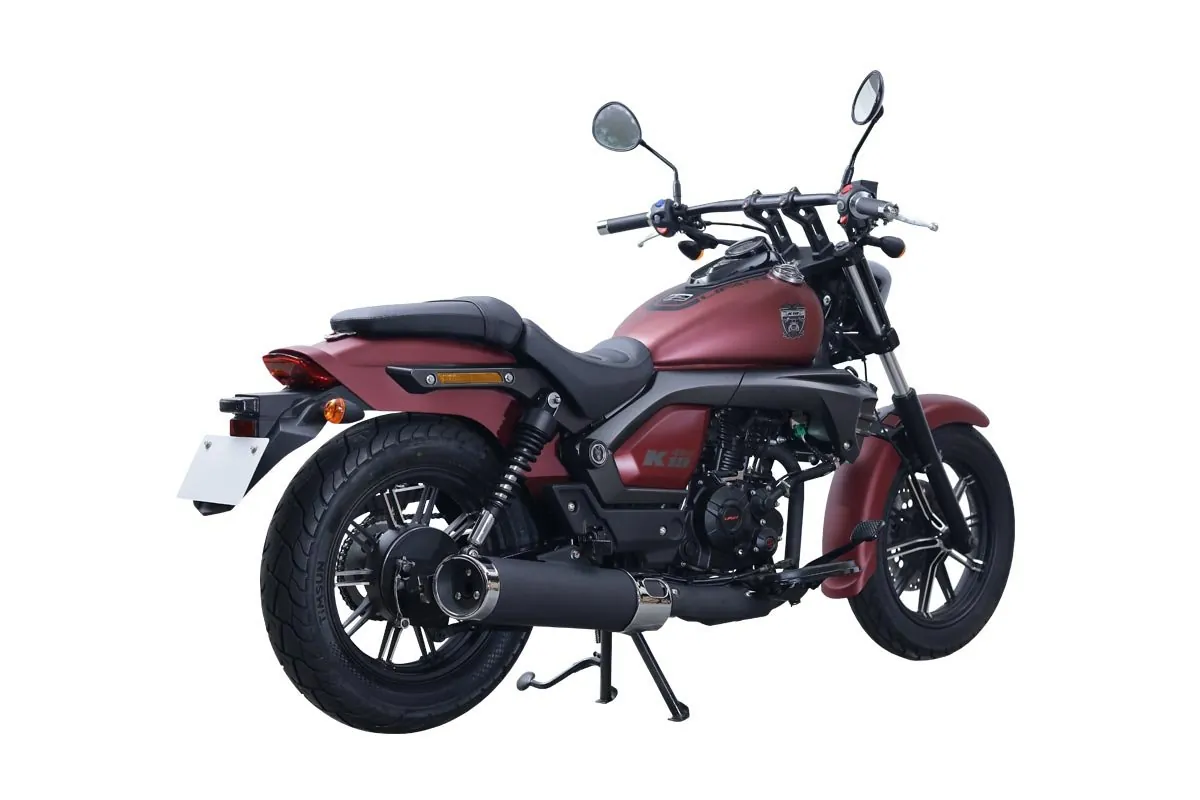 Lifan K19, other rear34 right view, Red