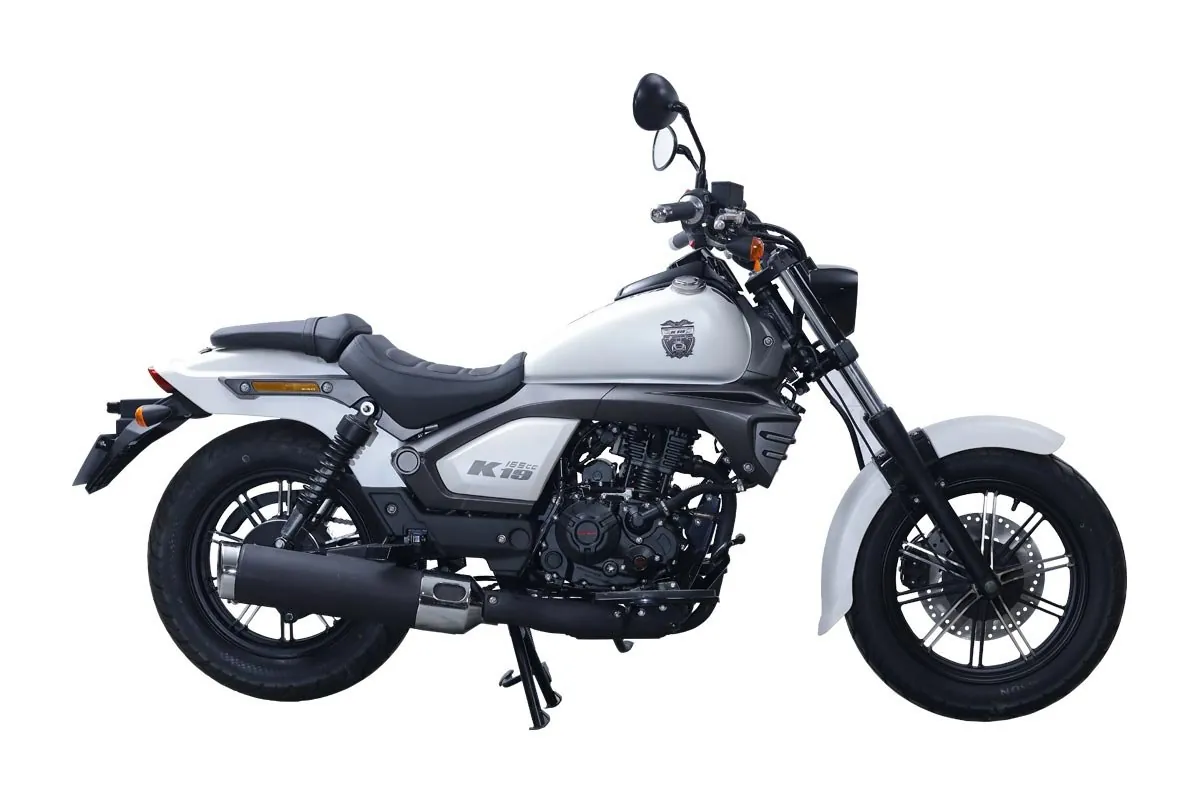 Lifan K19, side view, White